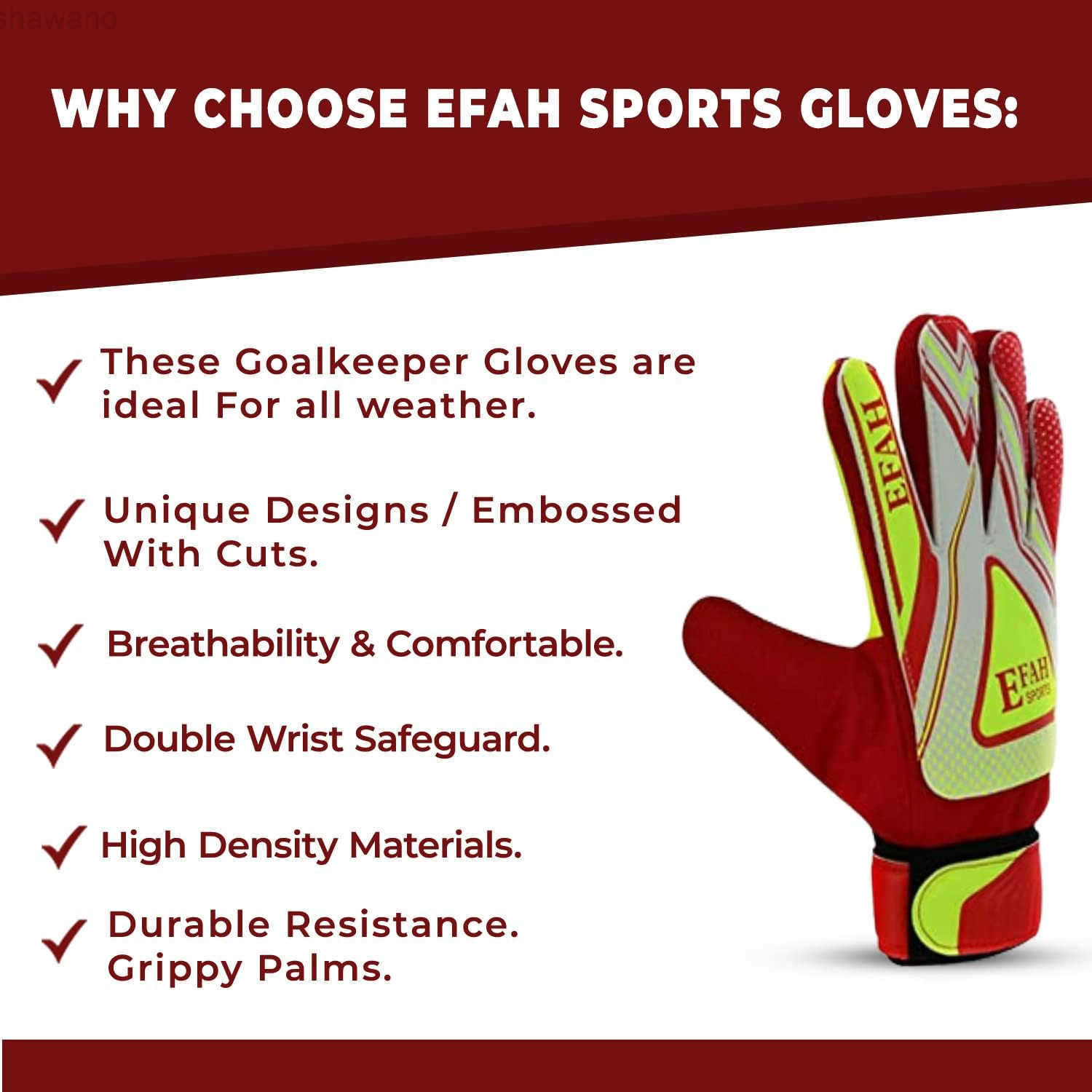 Soccer Goalie Goalkeeper Gloves for Kids Boys Children Football Gloves with Strong Grips PalmsW250911