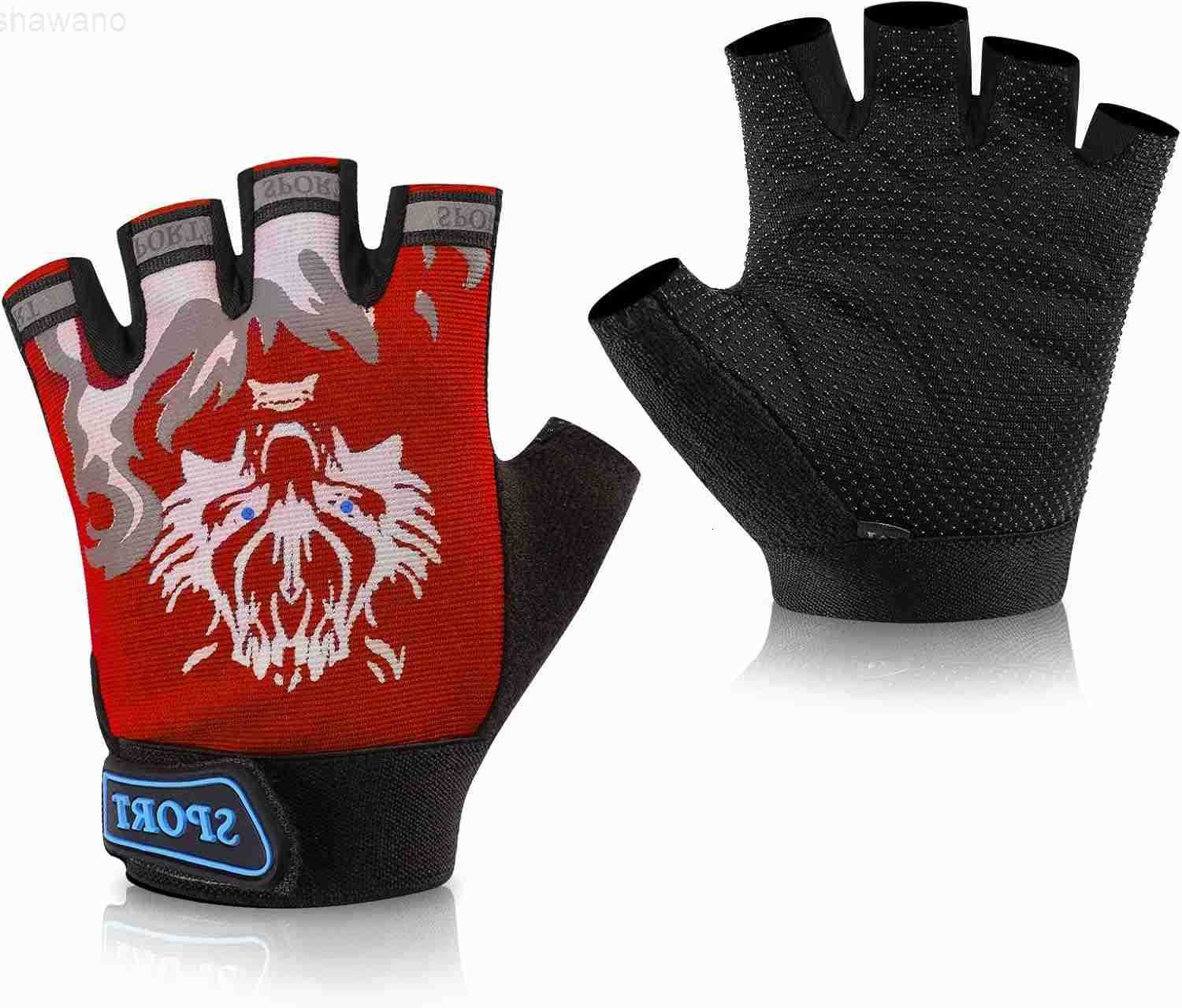 Fishing Gloves Kids Sport Cycling Gloves for Cycling Camping Fishing Outdoor SportsW250911