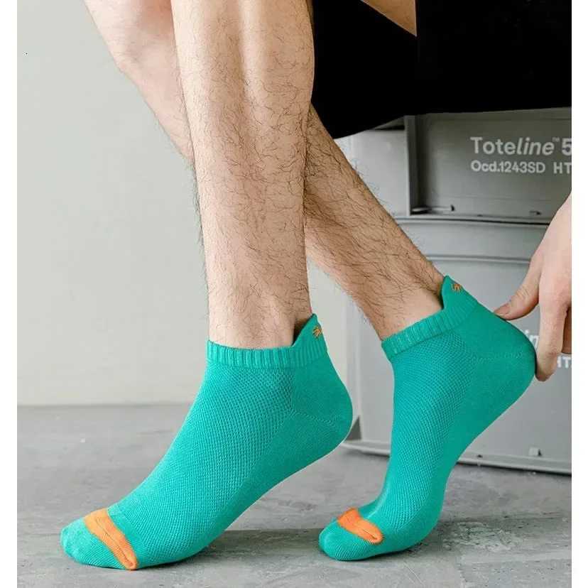 5 Pairs Of Mens Simple Graffiti Liner Anklets Socks Comfy Breathable Soft Sweat Absorbent Socks For Mens Outdoor Wearing D250911