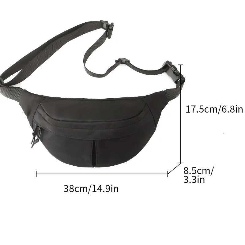 Waist bag running mobile phone bag mens 2024 new sports womens student mens crossbody small bag shoulder bag chest bag Z250911