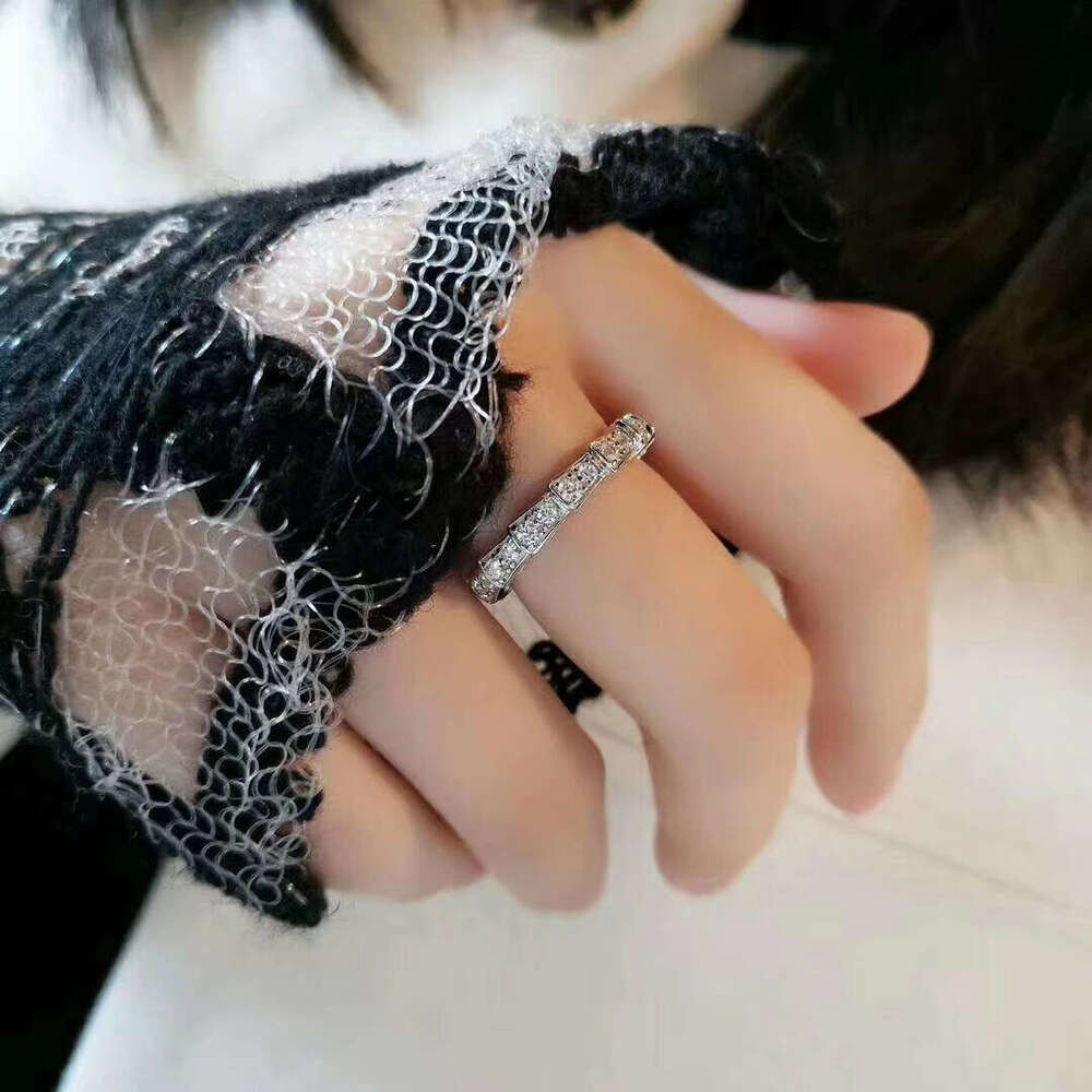 High Version Bone for Women Head Men's Valentine's Day Gift Couple Snake Shape High-end Sense Ring