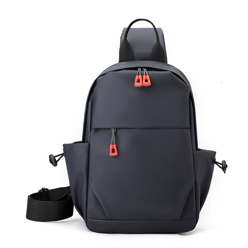 Trendy Free Shipping Simple Men S Chest Bag Multi Functional USB Charging Handheld Shoulder Bag Designer Bag Large Luxury Bag Capacity Sports Cycling 