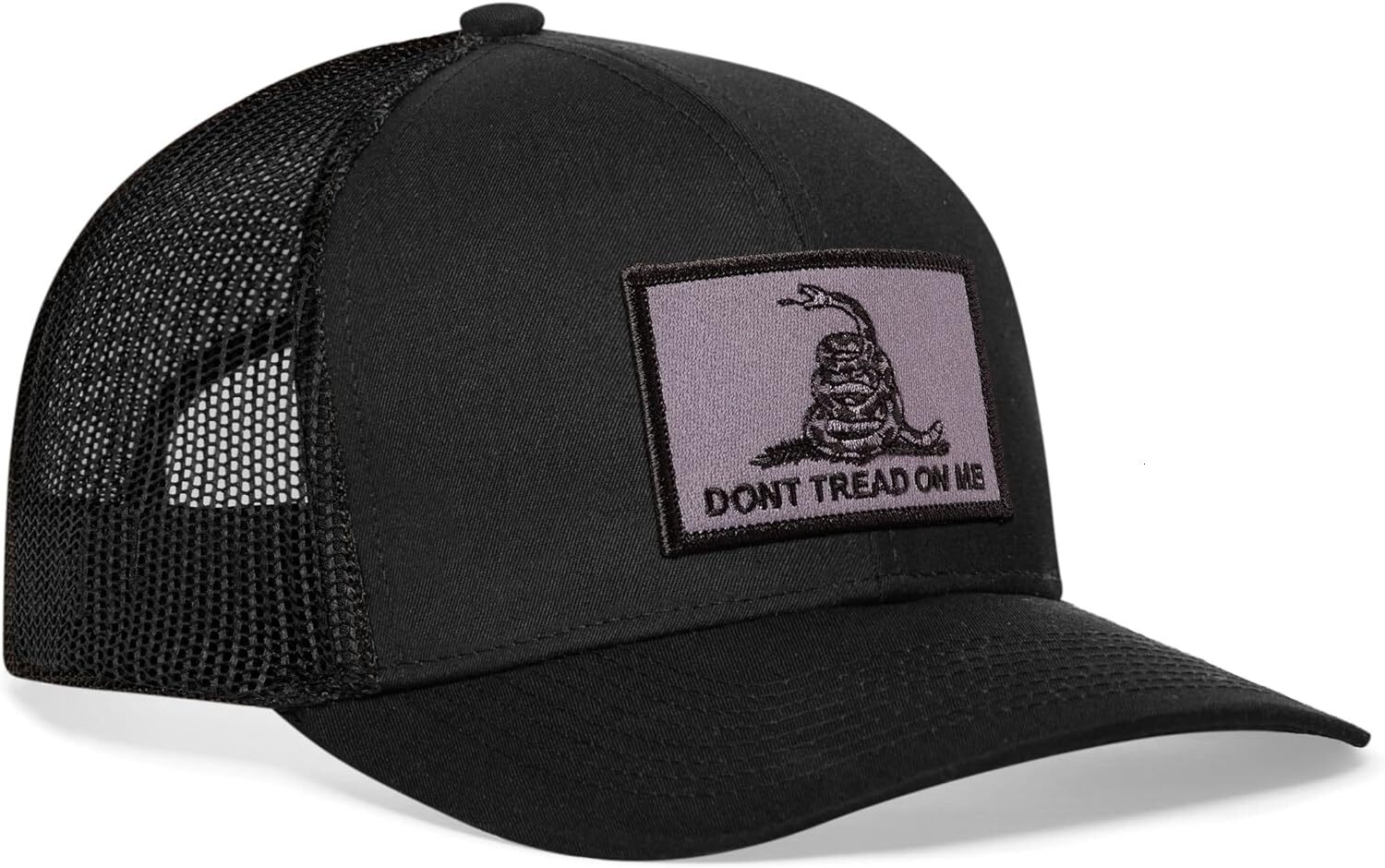 Dont Tread on Me Gadsden Flag Trucker Baseball Cap for Men & Women Snapback Adjustable Golf Hat