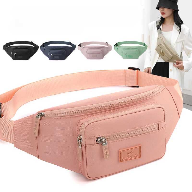 Waist Bag Women Men Waterproof Pocket Fashion Casual Chest Handbag Unisex Sports Travel Purse Waist Pack Belly Bags Case Z250911