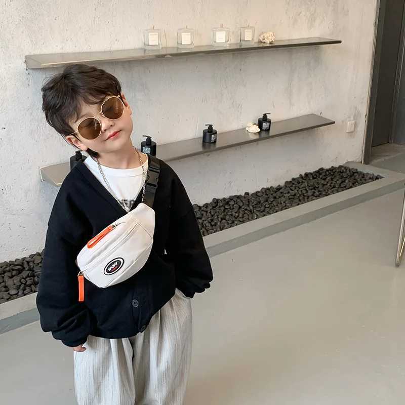 New Fashion Cute Chest Bag One Shoulder Crossbody Fanny Pack Canvas Diagonal Bag Zipper Bag Coin Purse Z250911