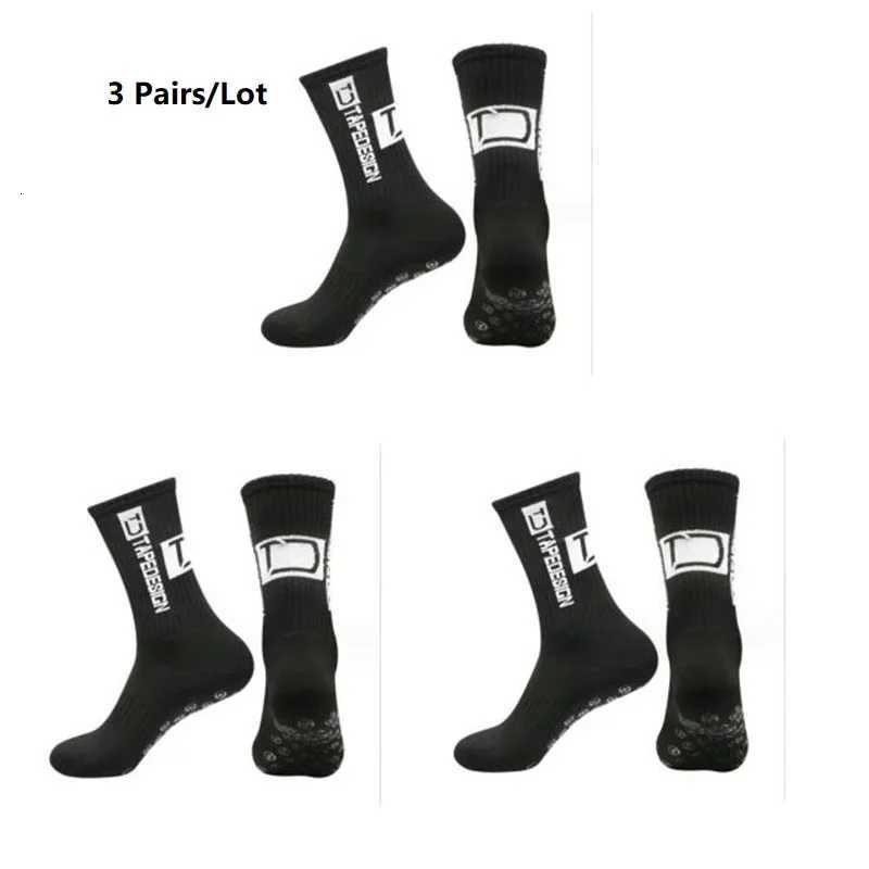 126 Pairs AntiSlip Football Socks Men Women Sports Socks Breathable Silicone Bottom Soccer Sport Running Cycling Grip Sock D250911