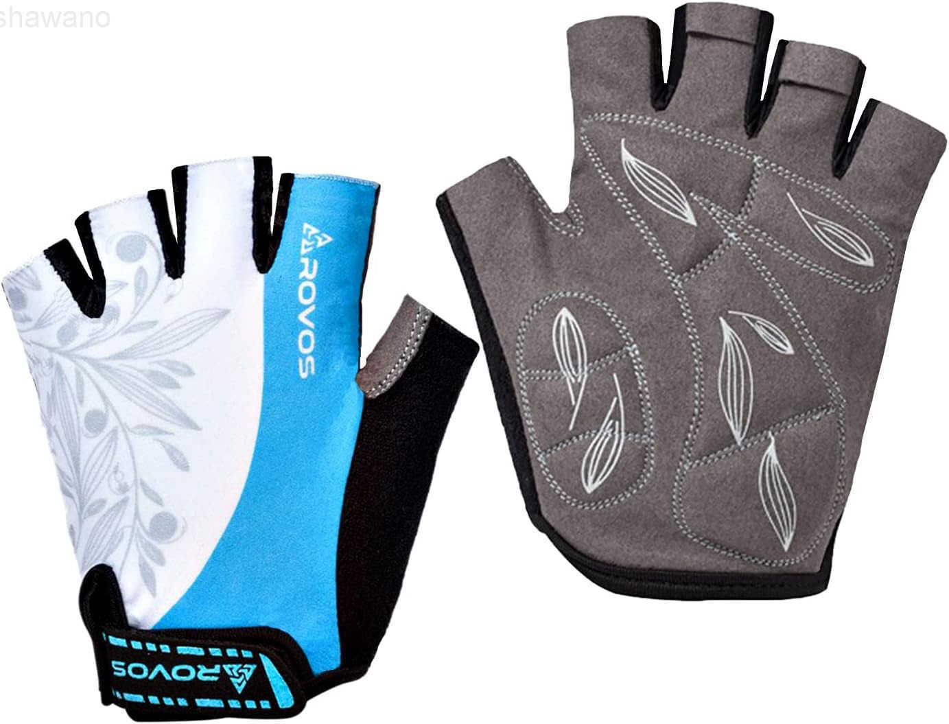 Cycling Gloves for Men Women 5MM AntiSlip ShockAbsorbing Gel Pad Lightweight Breathable Half Finger Design for Mountain Cycling Gym Motorcycle Outdoor