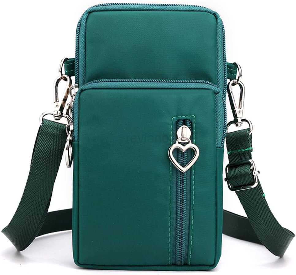 Small Crossbody Bag for Women Mini Phone Purses with Crossbody Strap and Wallet Nylon Arm BagW250911