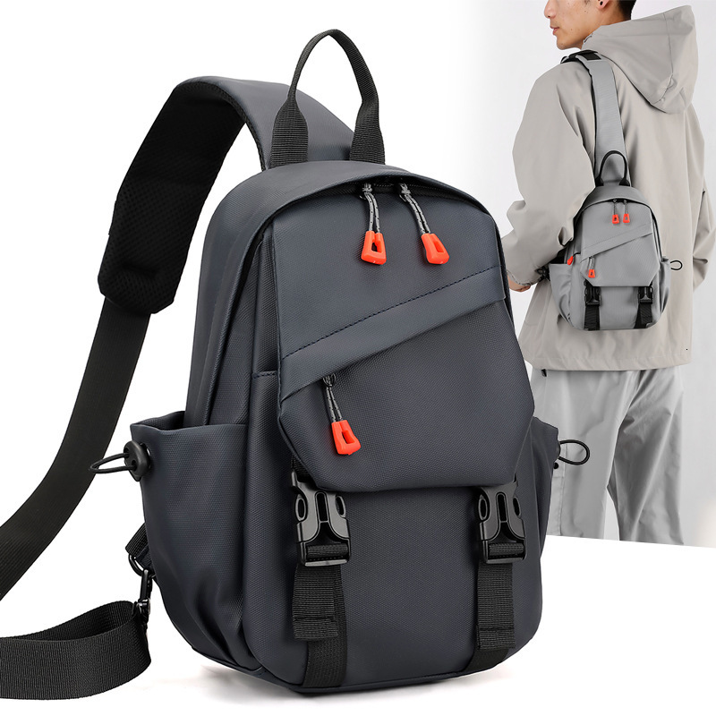 New Men S Chest Bag Luxury Bag Casual Multi Functional Designer Bag Travel Crossbody Free Shipping Bag Large Capacity Lightweight Business Commuting S