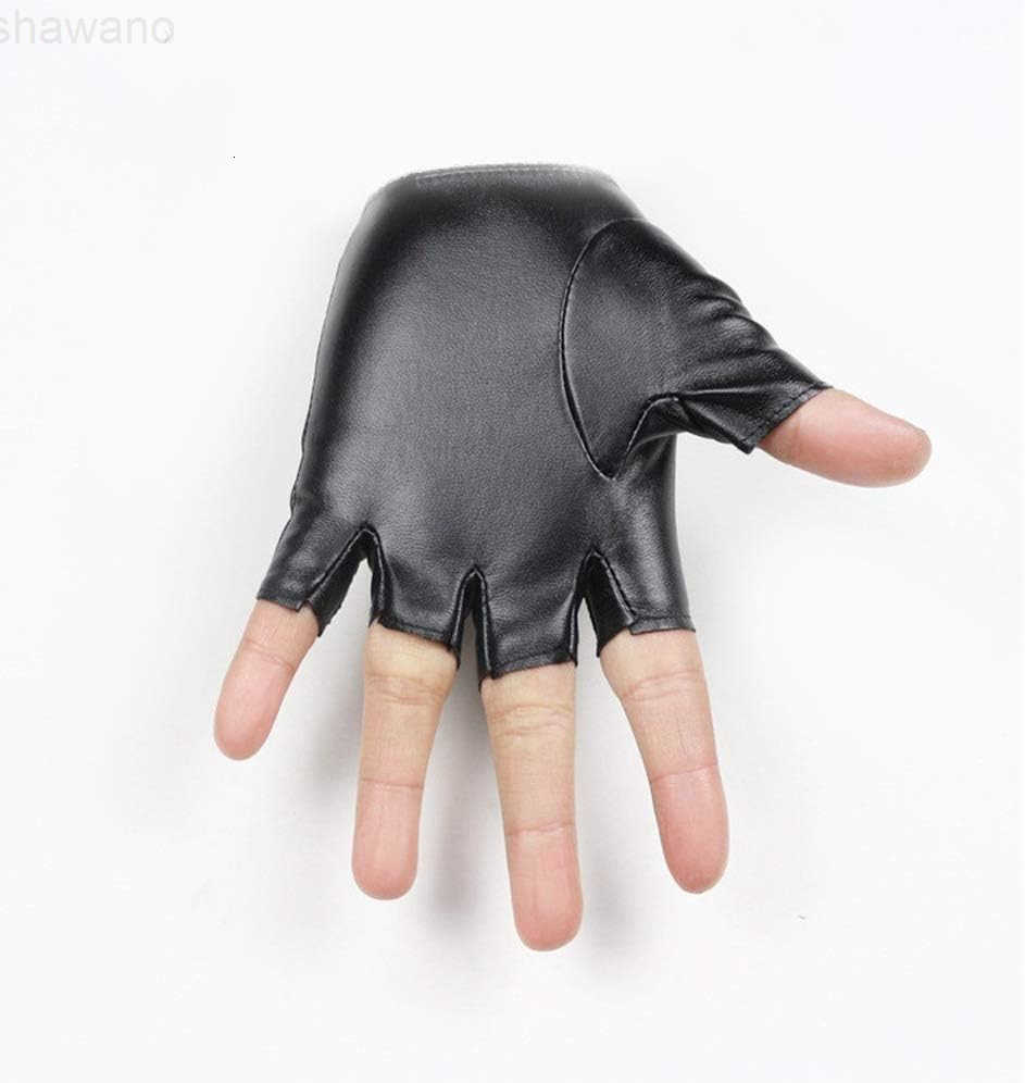 Long Keeper 411 Y Kids PU Leather Fingerless Gloves for Boys Girls Outdoor Sports GlovesW250911