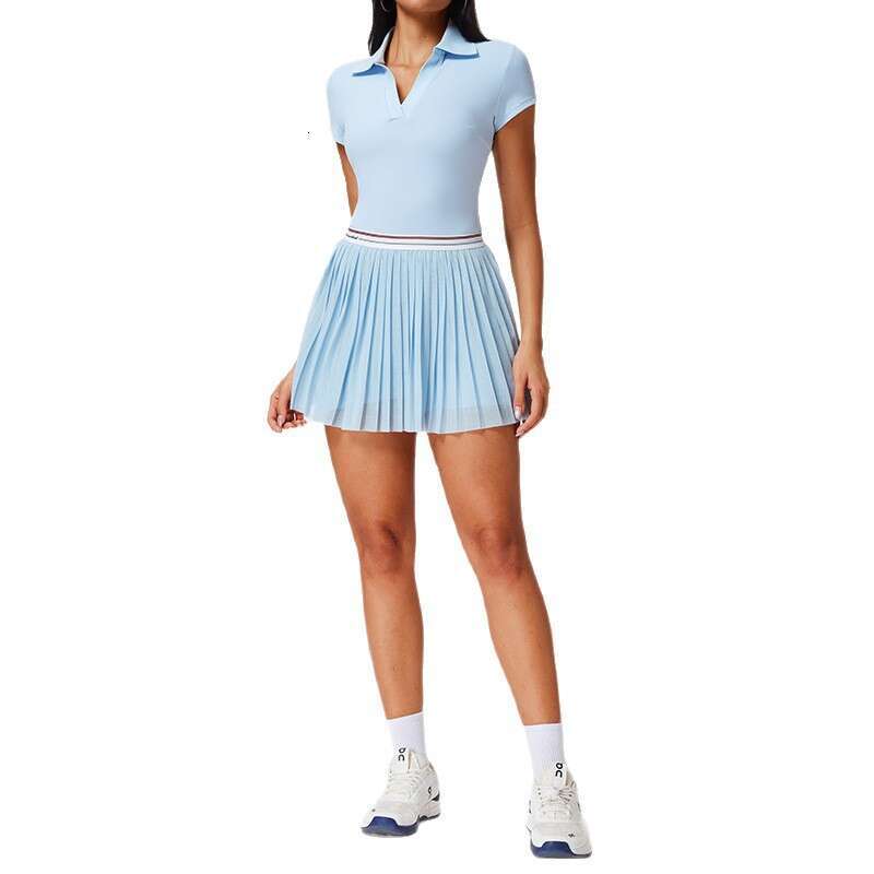 Cross-border New Tennis Women, Breathable Feiss Half Skirt Morning Runs, Summer Chuid-dry Professional Badminton Set for Women