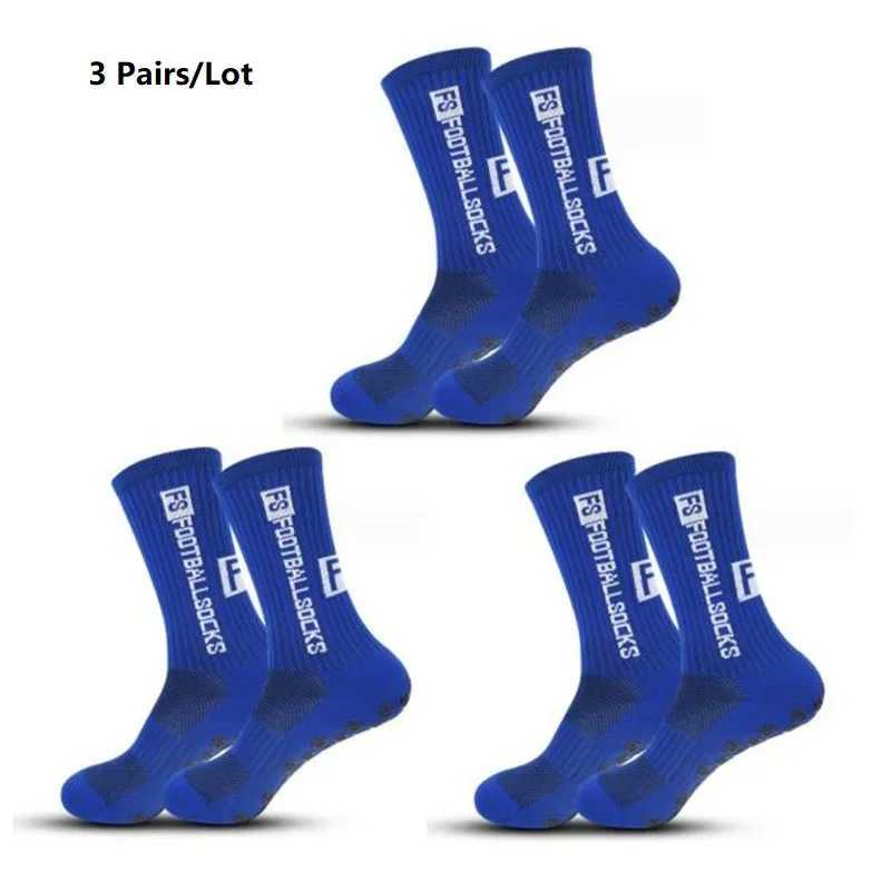 120 Pairs mens womens non sliding football sock High quality soft and breathable sports sock are suitable running and tr D250911