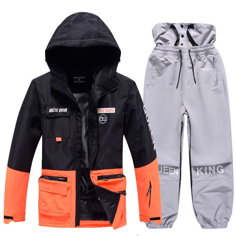 Men's Clothing For Men Women Couples Warm And Thick Set Single Double Board Ski Suit