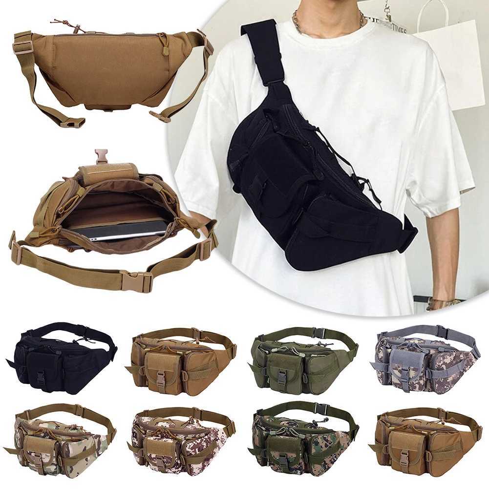Outdoor Sports Waterproof Waist Bag Multifunctional Chest Sling Pack Unisex MultiPurpose Storage Bag For Travel Daily Commute Z250911