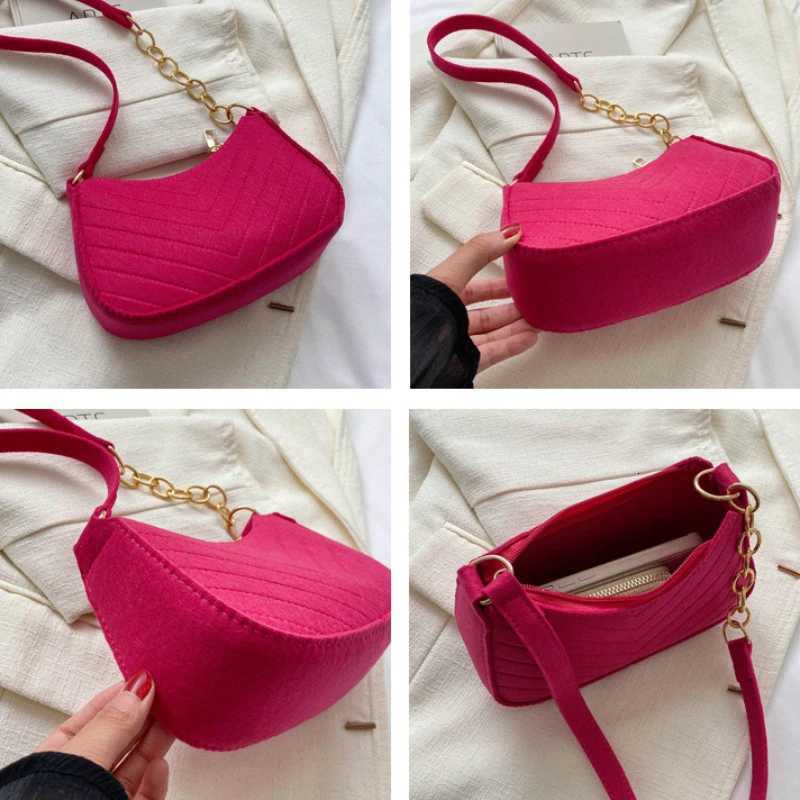 Popular Retro Gentle Temperament Small Square Bag 2025 Autumn Shoulder Handheld Fashion Casual Yankee Underarm Small Square Bag W250911