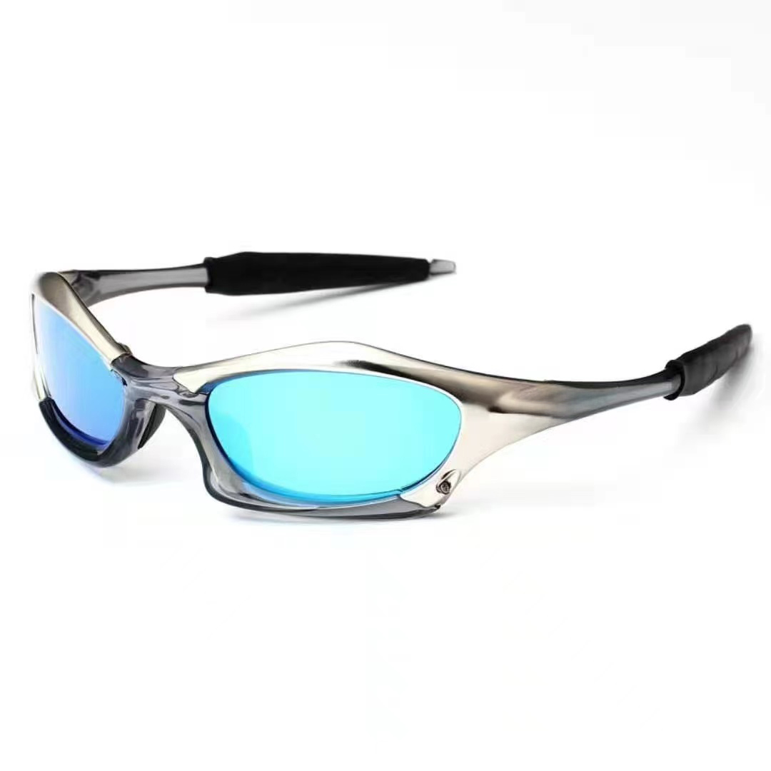Metal Men Women Polarized Sun Glasses Cycling Riding Bike Goggles Sport Eyewear Sunglasses