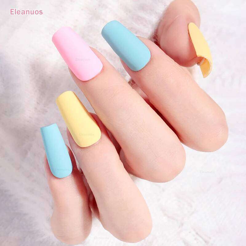 Eleanuos 15Ml Polish Salon Professional Nail Supplies Set Acrylic Aron Color Lamp UV Led Gel Varnish