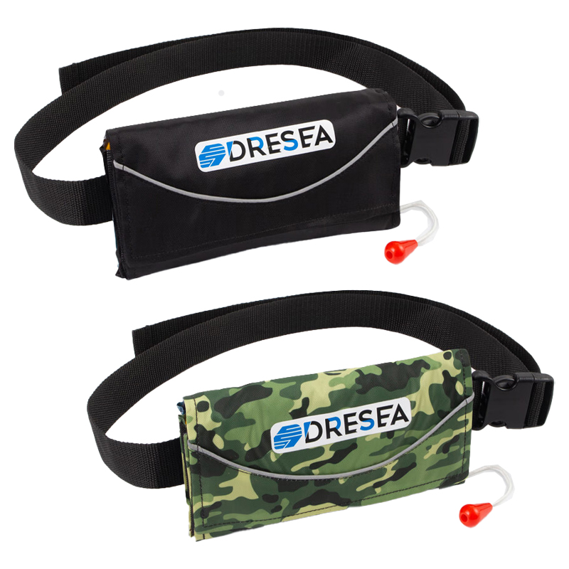 Inflatable waist belt Inflatable life buoy jacket life High buoyancy Durability Convenient, fast and simple