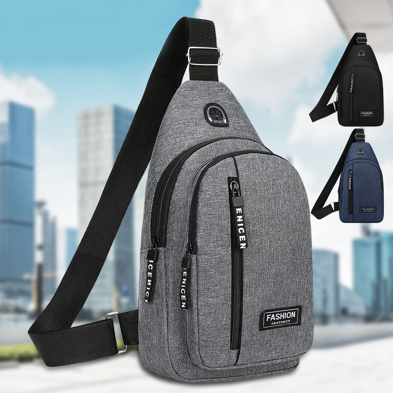 Men S Chest Bag Large Capacity Luxury Free Shipping Bag Multi Functional Sports Outdoor Casual Commuting Shoulder Backpack Designer Bag Crossbody Bag