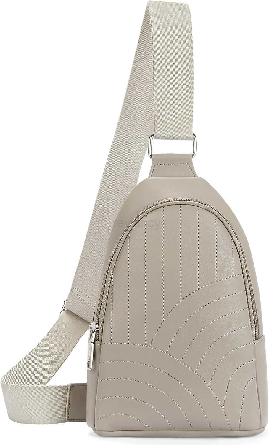Sling Bag Quilted Crossbody Bags for Women Cross Body Purse Leather Fanny Pack with Adjustable Guitar StrapW250911