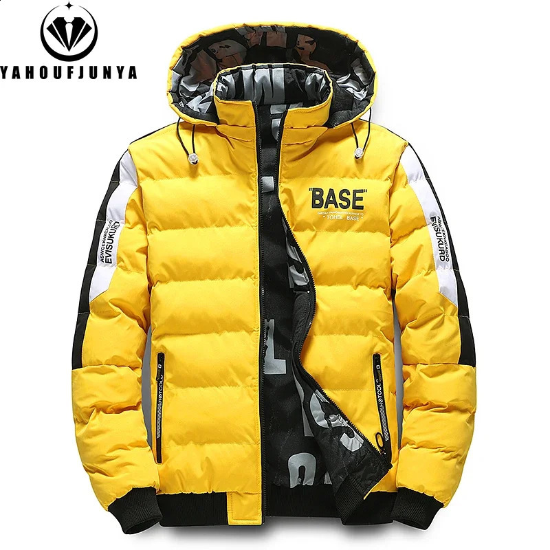 Winter Men Outdoor Windbreak Removable Hooded Jacket Thick Warm Casual Fashion Parka Coat Male s 250911