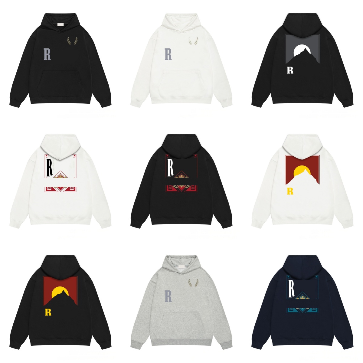 designer hoodie Y2K Mens hoodies hip-hop hoodie High Quality Streetwear Fashion High Street Retro hoodie luxury hoodie streetwear hooded Sizes S-XL