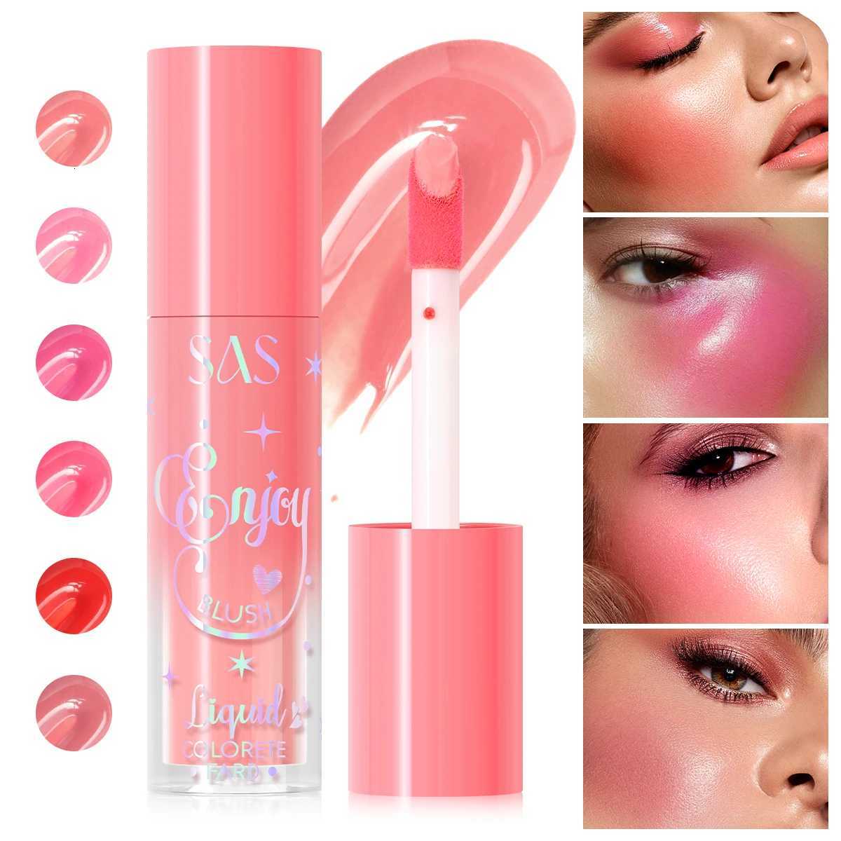 SAS Liquid Blush With a buildable gel cream formula it allows you to create various shades of cheek color W250911