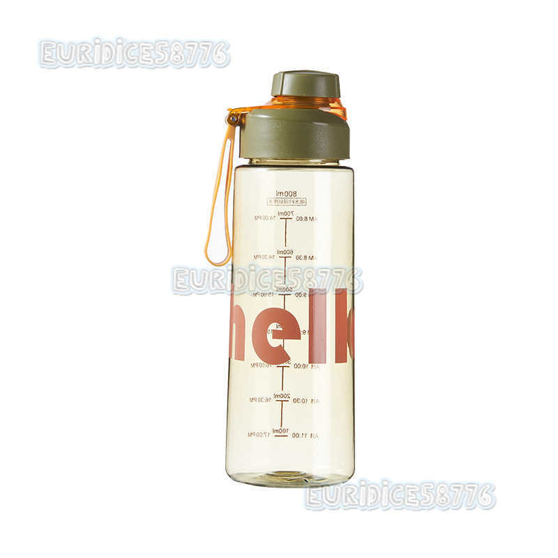 Minimalist Summer Water Cup Space Cup with Strap Antidrop Sports Travel Cup Simple Water Bottle Handy Cup H250911