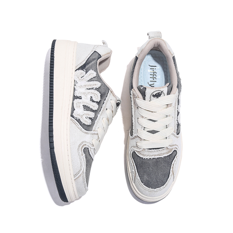 Jifffly Men's Sneakers 2025 Summer New Versatile Trendy Niche Casual Couple Sports Shoes