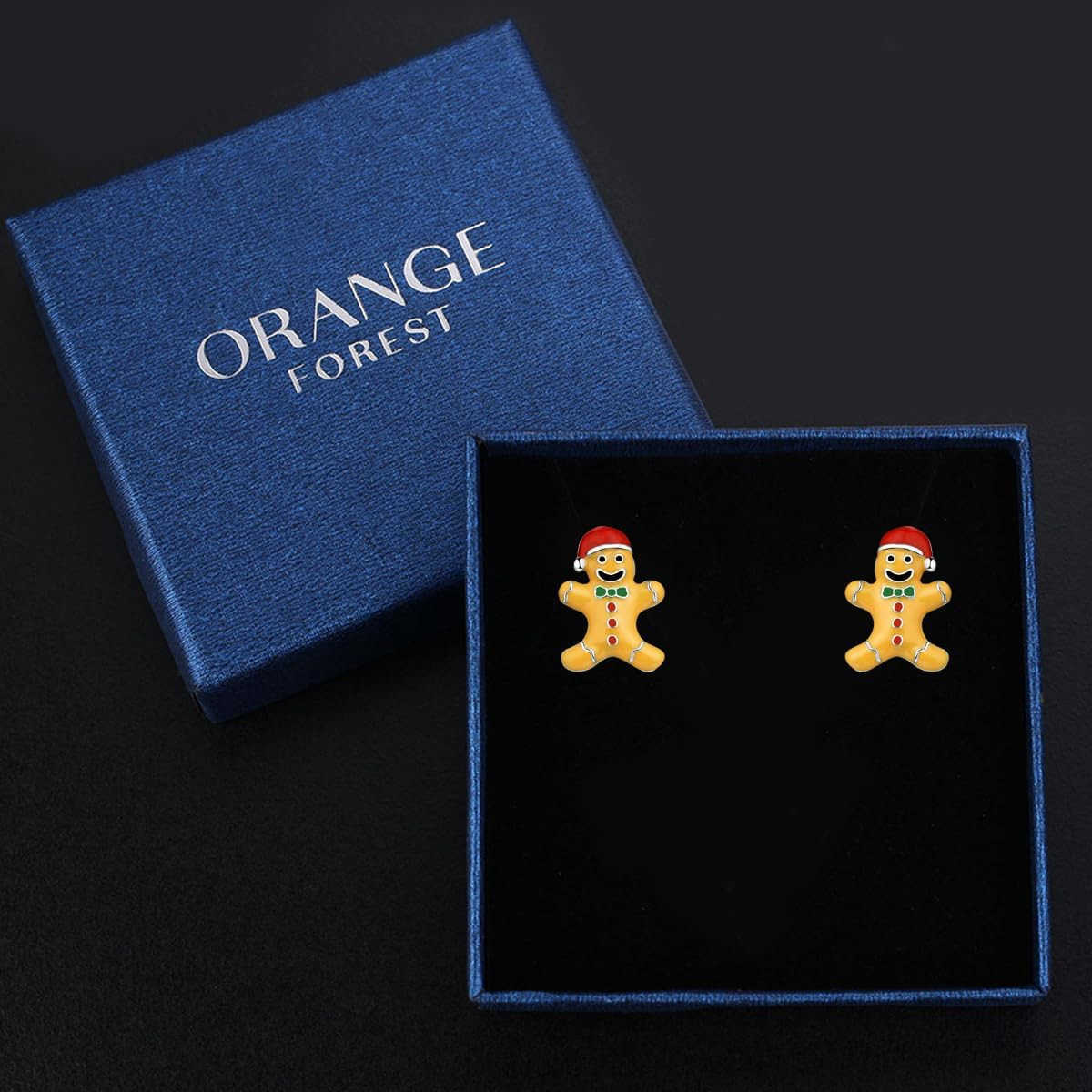 Christmas Reindeer Snowman Santa Christmas Tree Earrings for Women Sterling Silver Hypoallergenic Winter Party Christmas Stud Earrings Christmas Jewel