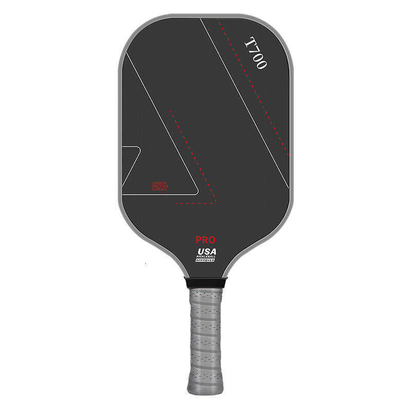 Hot T700 Carbon Fiber Pick Racket Pickleball Paddle with High Grit Spin Pickleball Paddle Non-slip Hand