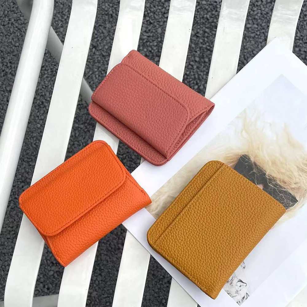 Genuine Leather Wallets For Women Custom Initials Cowhide Coin Purse Card Bag Engrave Name DIY Gift Luxury Small Lady Wallet W250911