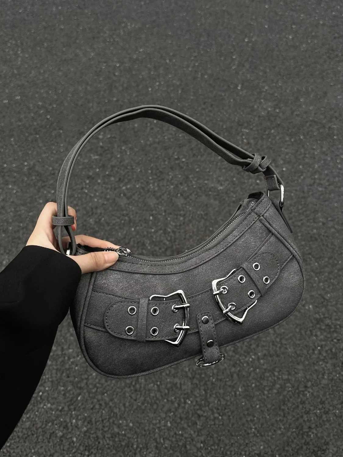 2025 New Y2K American Cute Cool Underarm Bag Small Trendy Shoulder Purse Women Fashion Casual Crossbody Bag W250911