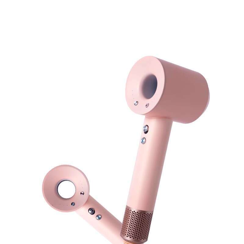 2025 Professional Leafless Constant Temperature Hair Care Negative Ion Attachment 5 Powerful Home Travel Portable Hair Dryer