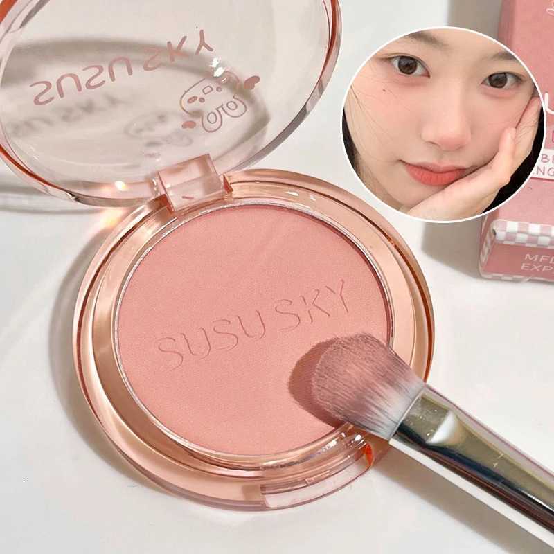 Color Blush Highlight Cheek Purple cheek blue Peach matte nude W250911