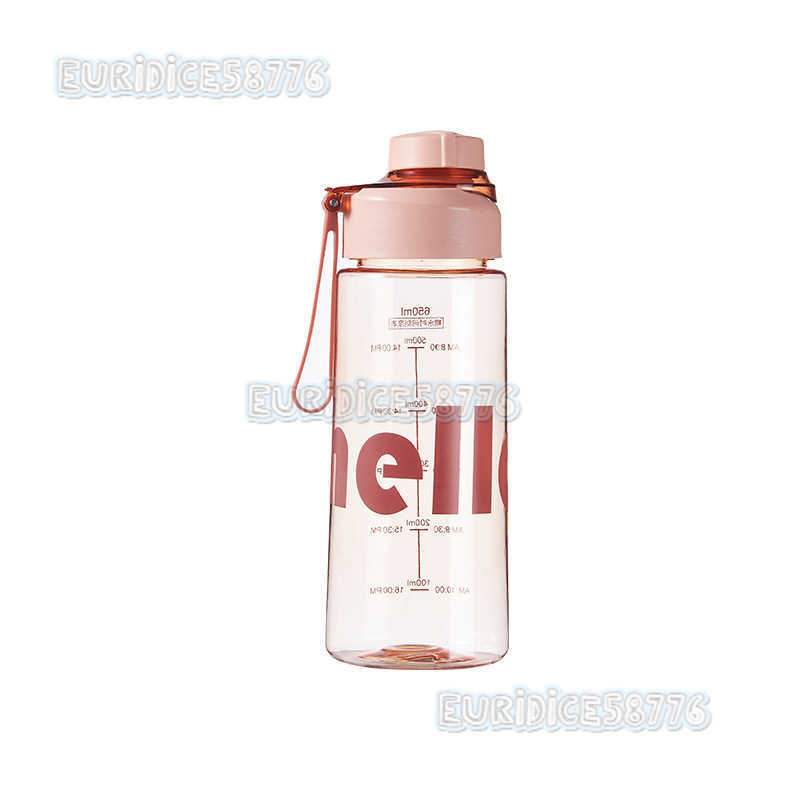 Minimalist Summer Water Cup Space Cup with Strap Antidrop Sports Travel Cup Simple Water Bottle Handy Cup H250911