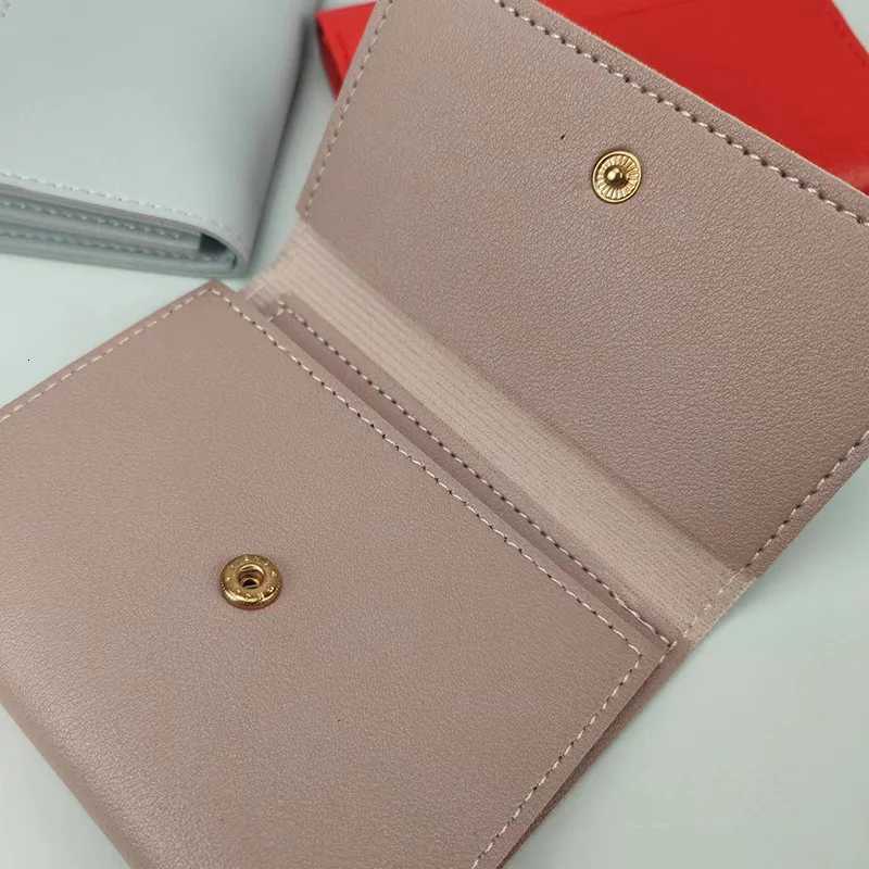 Women Slim Wallet with Card Holder Fold Buckle Small Wallet Portable Bank Card Drivers License Ultra Light Bag 2025 New W250911