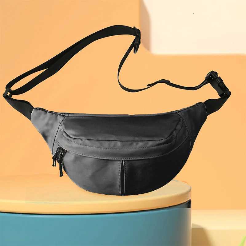 Waist bag running mobile phone bag mens 2024 new sports womens student mens crossbody small bag shoulder bag chest bag Z250911