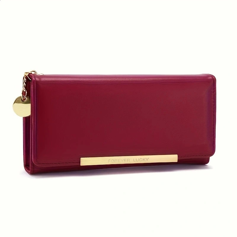 Women Wallet High Quality Long Purse Clutch Large Capacity Female Wallets Phone Package Card Holder Carte250906