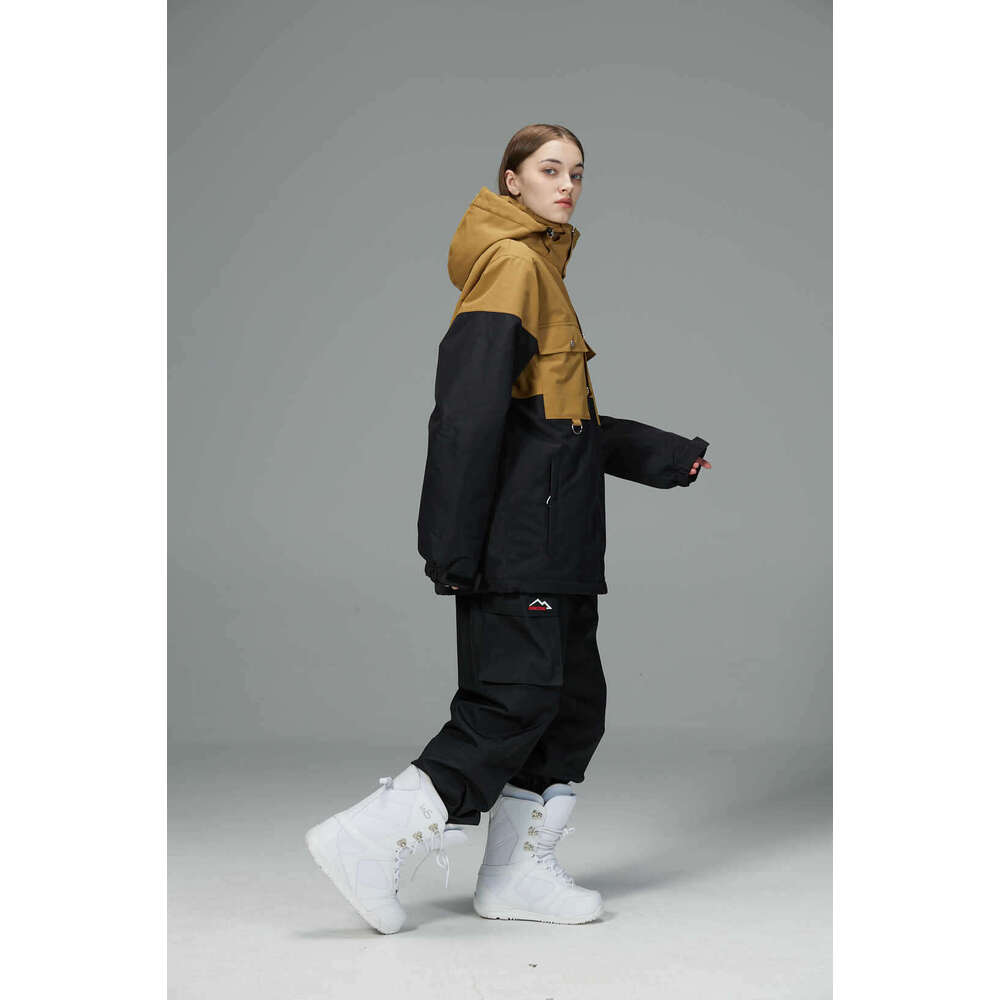 Women's Snowboard Double Board Mountaineering Outdoor Skiing Windproof Waterproof Warm