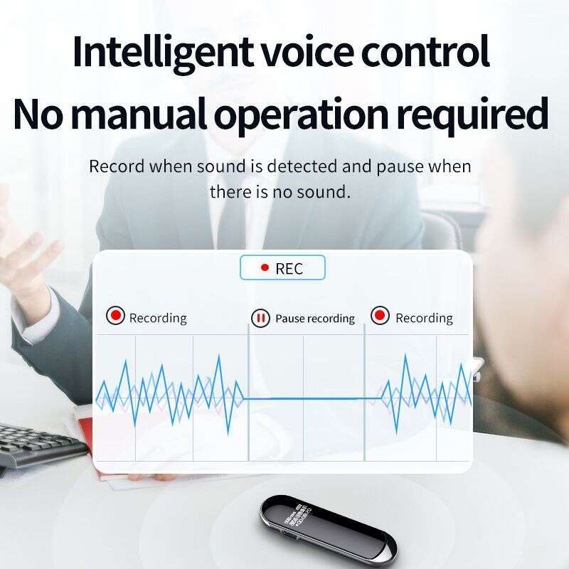 Manufacturer S New Cross Border V Controlled With Screen Mp Ai Intelligent Professional High Definition Noise Reduction Long Voice Recorder