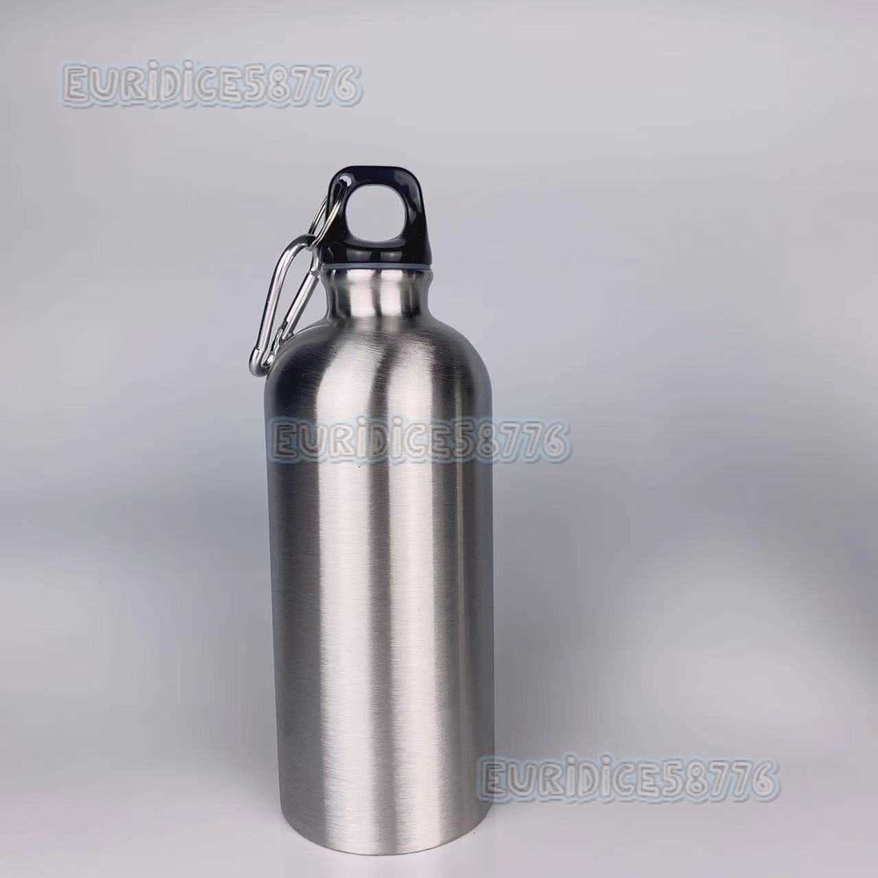 Stainless Steel Small Mouth Sports Water Bottle Single Layer Outdoor Sports Stainless Steel Hiking Bottle Cycling Water Cup Fitness Water Bottle Cup H