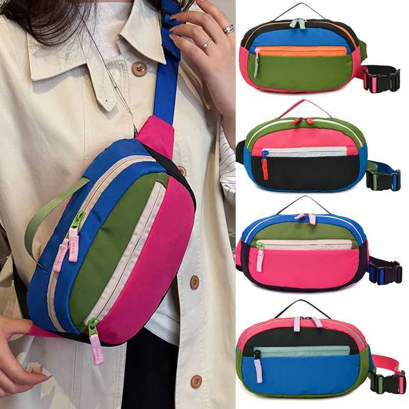 New Oxford Women Waist Bag Dopamine Chest Pack Fashion Shoulder Bag Unisex Handbag Suitable for shopping Outdoor Crossbody Bag Z250911