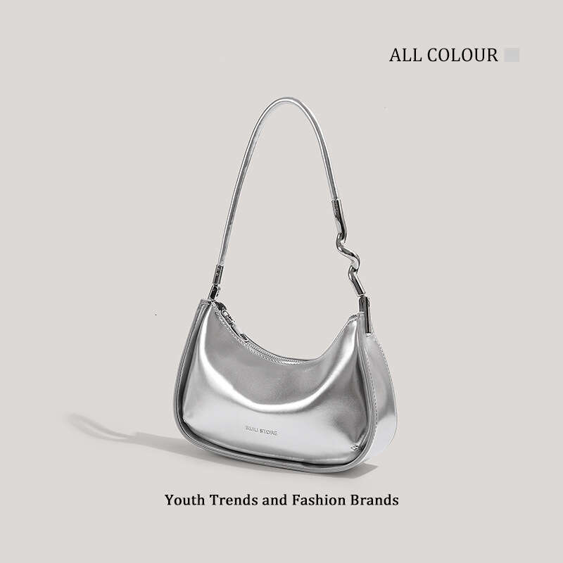 High-End Underarm Fashion Designer Bags Handbag Crescent Versatile Niche Shoulder Bag