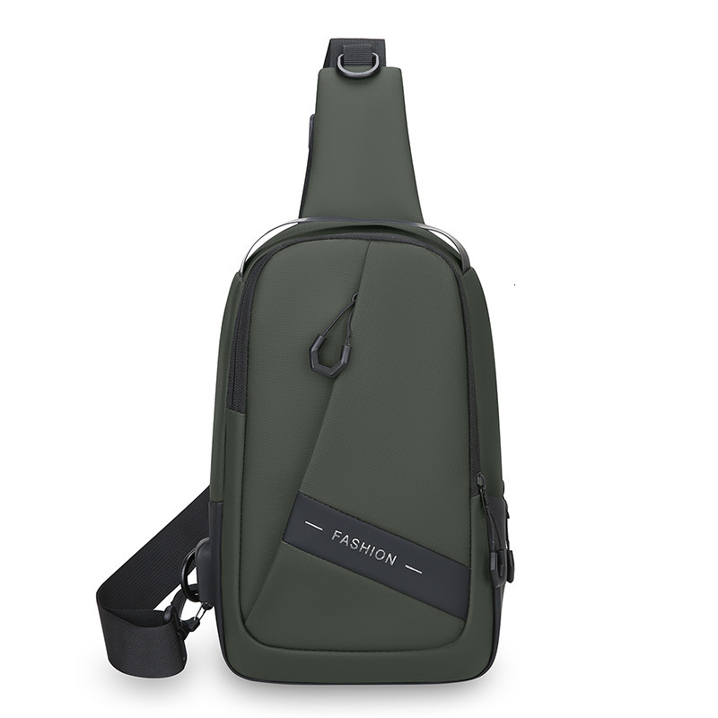 Multifunctional Men S Chest Bag Free Shipping PU Leather Texture Large Designer Bag Capacity Shoulder Bag Outdoor Casual Sports Cycling Luxury Bag Cro