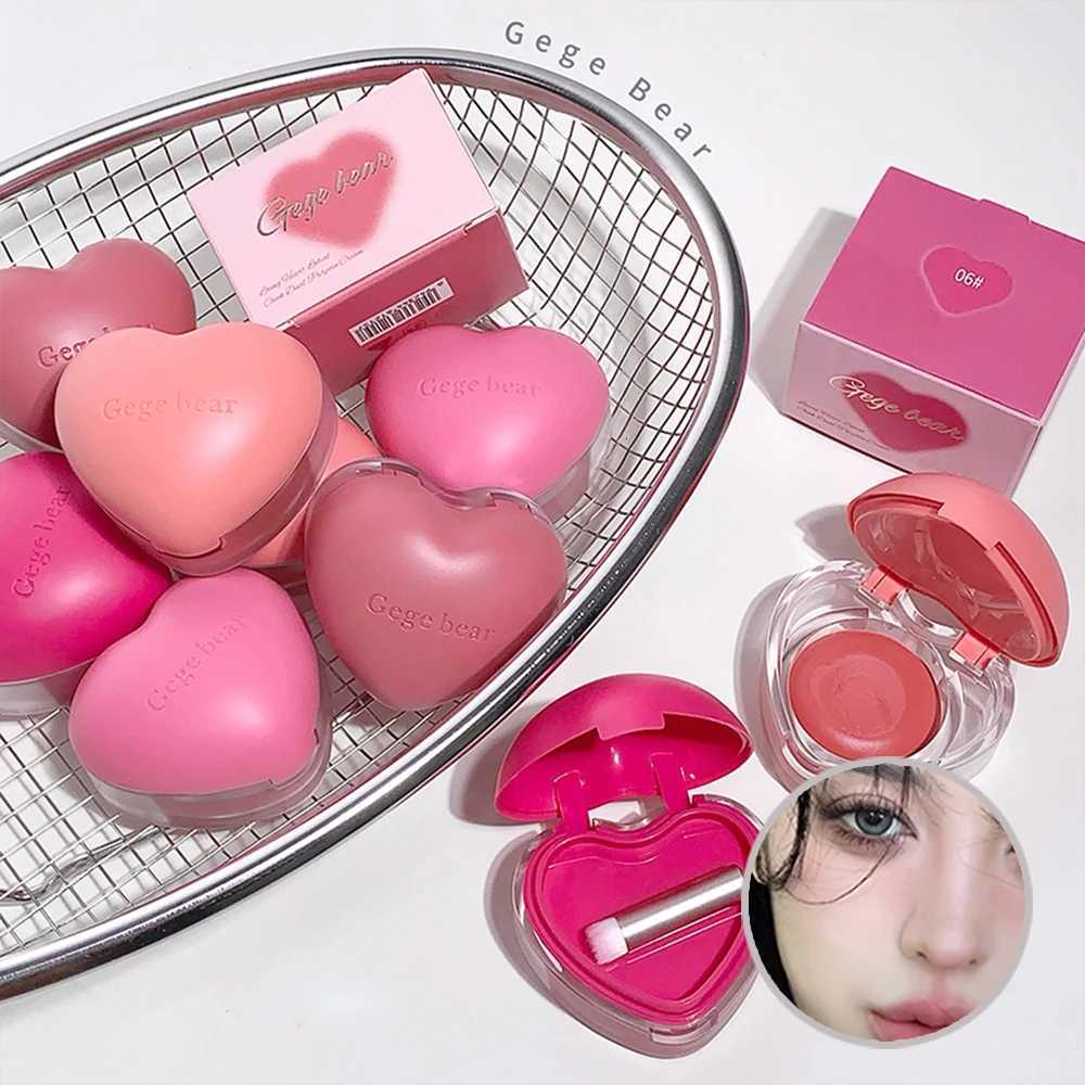 Gegebear Love Lip and Cheek Cream Matte Powder Soft Color Love Valentines Day W250911