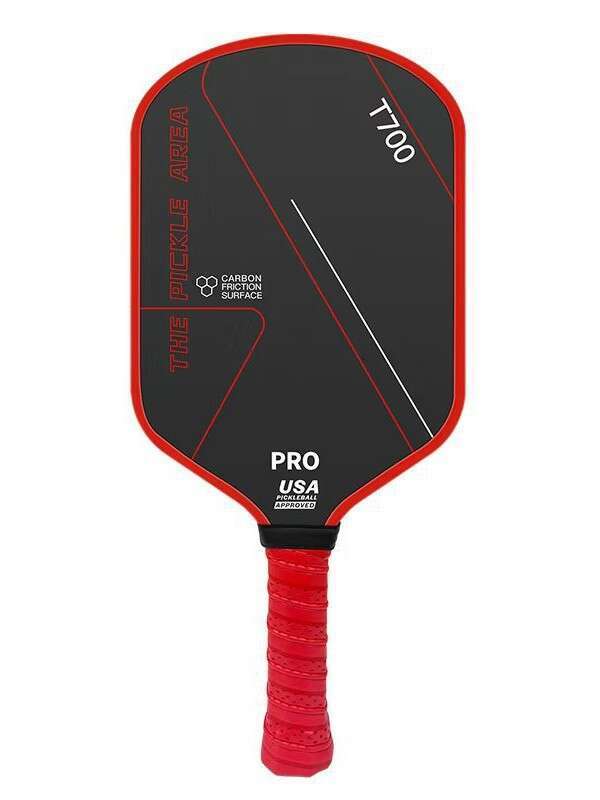 T700 Pickleball Paddle Carbon Fiber Frosted Surface Pickleball Rackets USAPA Approved Lightweight Professional Game Supplies