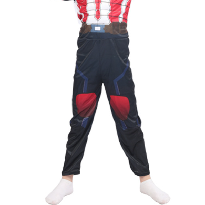 Disney Halloween costume children's cosplay Captain America superhero Spiderman Iron Man Halloween role-playing costume designer kid clothe child