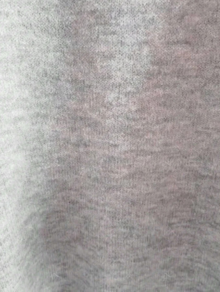 Casual Loose Womens Pullover Daily Versatile V Neck Pure Color Simple Autumn and Winter Warm Plus Size Sweater 250911