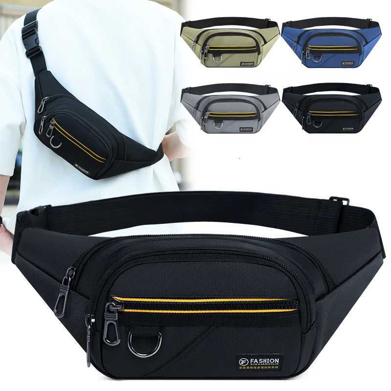 Unisex Waterproof Waist Pack Casual Fashion Bum Bag Functional Mens Fanny Pack And Womens Belted Phone Wallet Pouch Z250911